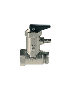 Safety check valve, for boiler, with lever, M-F1/2''