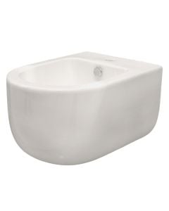 Bidet, Oceanis, wall mounted, porcelain, white, 49x36xH31 cm