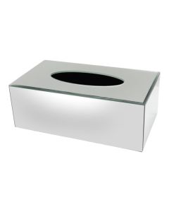 Mbajtëse kartopecetash, rezin dhe xham, gri, 24x14xH9 cm