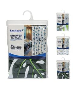 Shower curtain, PEVA, 180x180 cm