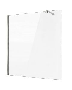 Shower cabin, stainless steel profiles, chrome, 8mm glasss, 140xH200 cm