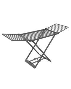 Nderëse rrobash portative, COLOMBO, MARINO,  20 m, plastike, gri e errët, 194x58xH108 cm