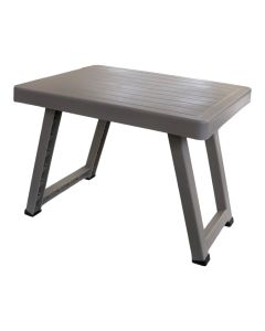 Folding table, RELAX, plastic, beige, 39.8x51.9xH38.8 cm