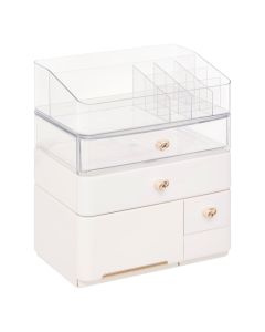 Organizer, SARA, plastic, white, 16.5x23xH27.2 cm