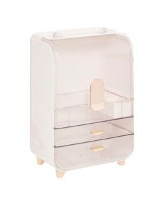 Organizer, SARA, plastic, white, 23.6x17xH35.4 cm