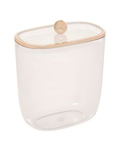 Earring holder, SARA, plastic, transparent, 15x9.2xH17.4 cm