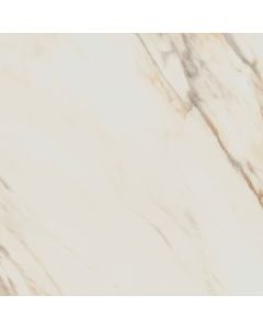 Flooring tile, CALACATTA BEIGE SHINY, ceramic, beige, 45x45 cm