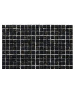 Mosaic tile, Sahara Matte, 2.5x2.5 chips, glass, 32.5x51.5 cm