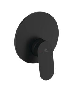 Concealed shower mixer, Ideal Standart, CERALIFE, brass, black finish, Dia. 16.3 cm