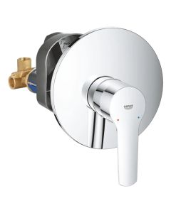 Concelead shower mixer, GROHE, START, brass, chrome finish, H:16.3 cm