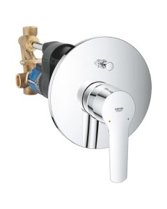 Concelead bath mixer with diverter, GROHE, START, brass, chrome finish, H:16.3 cm