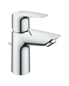 Basin mixer, GROHE, STARTEDGE, brass, chrome finish, H:14.7 cm