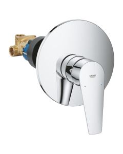 Concelead shower mixer, GROHE, STARTEDGE, brass, chrome finish, Dia. 16.3 cm