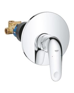 Concelead shower mixer, GROHE, SWIFT, brass, chrome finish, Dia. 16.3 cm