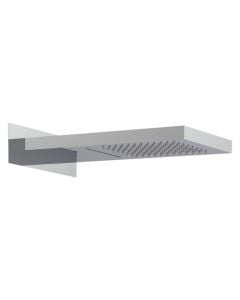 Shower head, stainless steel SS304, chrome finish, 20x50 cm