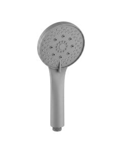 Shower hand, Tao, ABS, grey, Dia. 10.5 cm