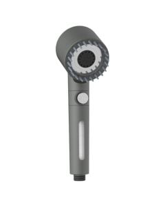 Shower hand, Zen, ABS, grey, Dia. 7.5 cm
