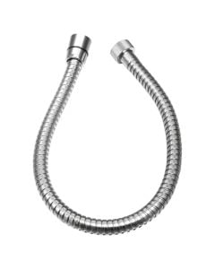 Flexible shower hose, chrome finish, 50 cm, 1/2