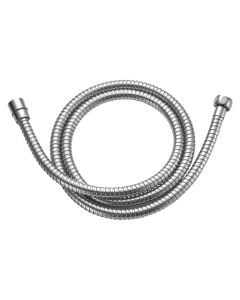 Flexible shower hose, chrome finish, 150 cm, 1/2