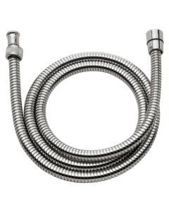 Flexible shower hose, chrome finish, 175-200 cm, 1/2