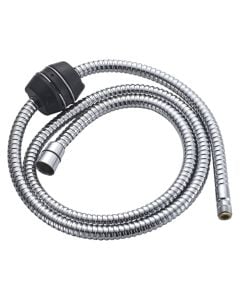 Flexible pull-out kitchen faucet hose, chrome finish, 150 cm, 1/2