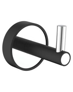 Towel holder, Fusion Black, steel SS304/ ABS, black