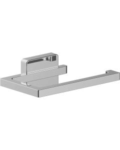Toilet paper holder, Cubo, steel, chrome finish