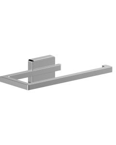 Towel holder, Cubo, steel, chrome finish, 20 cm