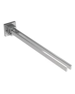 Double swivel towel rail, TREND, metal, 5x34x5 cm