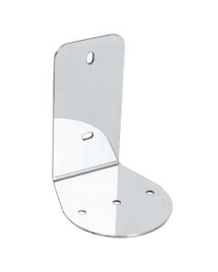 Fix wall support for brush holder, metal