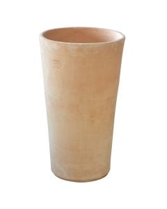 Vazo lulesh rrethore, MIRA, qeramike, terrakota, Ø40 xH70 cm