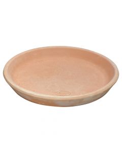 Round flower pot saucer, ceramic, terracote, Ø30 xH5 cm