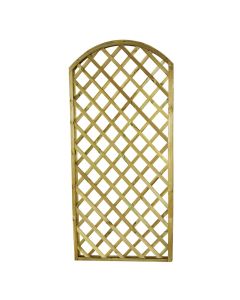 Treated wooden fence, 90x180 cm, frame thickness 30x30 mm, post thickness 5x30 mm, square 95x95 mm, natural color