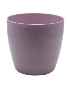 Round flower pot, plastic, mauve, Ø26 xH23.2 cm, 8.8 lt
