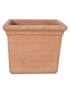 Flower pot, CASERTA, ceramic, terracotta, 50x50xH40 cm