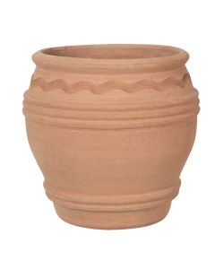 Flower pot, ZONARATI, ceramic, terracotta, Ø42 xH42 cm