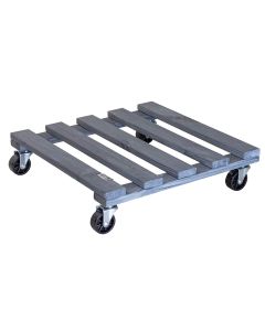 Transportues vazo lulesh, pishë, gri, 38x38 cm, 120 kg