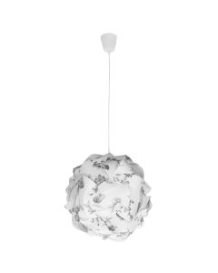 Ndriçues i varur BIANCA PP, lule e zezë, Dia 40 cm, E27, 1×40W