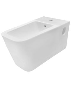 Bidet 57x35x33cm-white square porcelan.