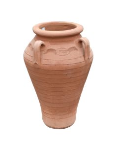 Flower pot, round, Pithos, ceramic, terracota, Ø36 xH55 cm