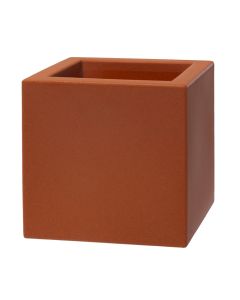 Vazo lulesh, katrore, plastike, terrakotë me pika, 25x25xH25 cm, 9 lt