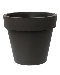 Flower pot, round, plastic, dot ash, Ø80 xH71 cm, 199 lt