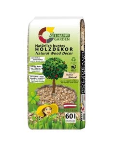 Chips, wooden, natural, 60 lt