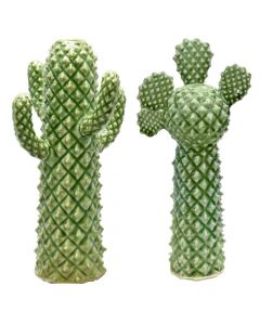 Objekt dekorativ, kaktus, qeramike, jeshile, 9x17.5xH17.5 cm