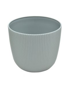 Flower pot, plastic, sea foam, Ø10 xH9 cm, 0.5 lt