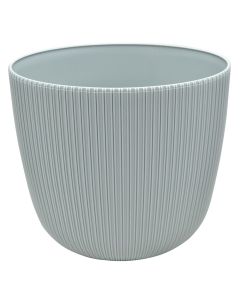 Flower pot, plastic, sea foam, Ø25 xH22 cm, 8 lt