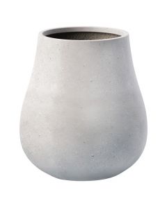 Vazo lulesh, Ash, XXL, beton, gri, 88x88xH100 cm