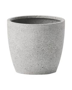 Vazo lulesh, Indra, XXL, beton, gri, 62x62xH56 cm