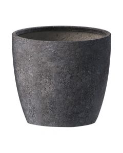 Vazo lulesh, Indra, XXL, beton, antrasit, 62x62xH56 cm
