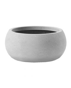 Vazo lulesh, Pan, XL, beton, gri, 46x46xH28 cm